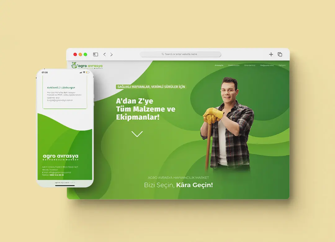 Web Tasarım – Agro Avrasya